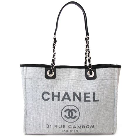 chanel rue cambon tote canvas